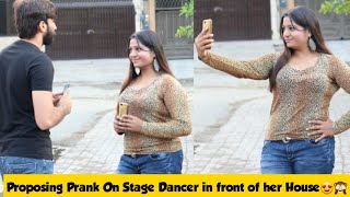 Proposing Prank On Stage Dancer Turns into Date  Adil Anwar [upl. by Nagey]