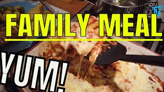 Italian recipes  Easy Lasagne with Cannelloni and Salsa [upl. by Flan]