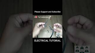 Proper Way to Splice Wires Part2 House wiring Electrical wiring tutorial [upl. by Thinia308]