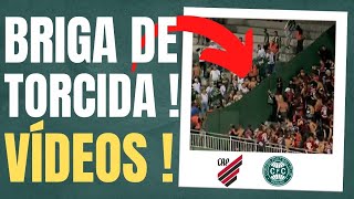 BRIGA COMPLETA ENTRE CORITIBA X ATHLETICO NO ATLETIBA [upl. by Minsat]