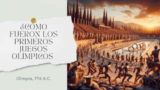 ¿Cómo fueron los primeros Juegos Olímpicos de la historia  Reseñas y datos curiosos [upl. by Novel]