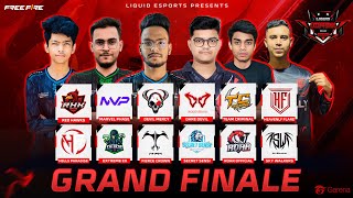 🔴LIVE GRAND FINAL IILIQUID EXCEPTIONAL WAR SSN 4 II GARENA FREE FIRE II LIQUID ESPORTS [upl. by Bartholomeo]