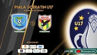 PERSIKAT KETAPANG VS PERSIPON PONTIANAK  KRIDASANA SINGKAWANG [upl. by Nashner542]