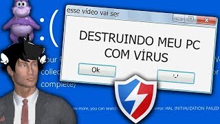 INSTALANDO VÍRUS NO MEU COMPUTADOR [upl. by Thaddeus]