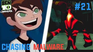 CHASING MALWARE  BEN 10 OMNIVERSE GAMEPLAY 21 [upl. by Storfer316]