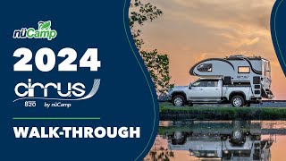 2024 Cirrus 820 Truck Camper WalkThrough [upl. by Eicnan]