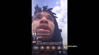 BossMoo Of 600  GBE Disses ZackTV amp Edai on IG Live [upl. by Mahmud]