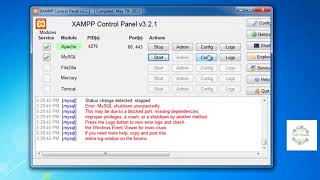 Solved  Xampp mysql error [upl. by Borras]