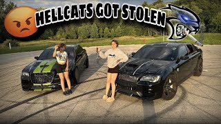 2 FEMALES STOLE OUR HELLCAT CHRYSLERS [upl. by Blum582]