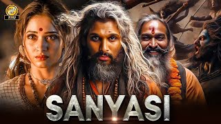 SANYASI FULL MOVIE IN HINDI  Allu Arjun  south Indian blockbuster action movies [upl. by Anawek]