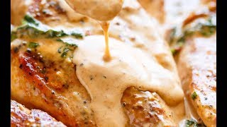 Chicken With Creamy Sun Dried Tomato Parmesan Sauce [upl. by Dekeles256]