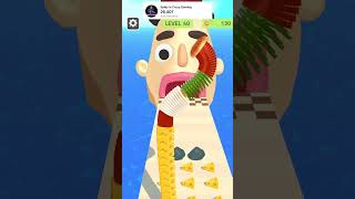 Sandwich runner🍎❤️‍🔥New Update level 40 sandwichrunnergamingshorts viralgameplay [upl. by Dahij]