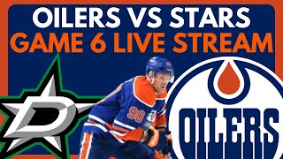 🔴 GAME 6 EDMONTON OILERS VS DALLAS STARS PLAYOFFS LIVE  Stanley Cup Playoffs Live On Dolynny TV [upl. by Philipp209]