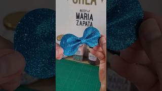 Comí hacer manualidades sencillas en foami ✨️ Cómo hacer moños fáciles en foami 🎀 manualidades diy [upl. by Urban]