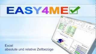 Excel Absolute und relative Bezüge  Easy4Meinfo [upl. by Brice]