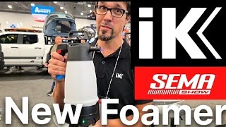 First look at IKs battery foamer at SEMA 2024 LAS VEGAS [upl. by Kerril285]