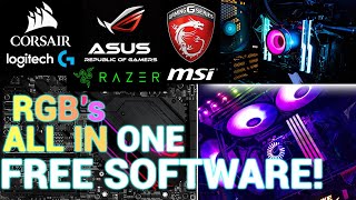 RGB SOFTWARE for all brands  How to get ALL RGB to SYNC [upl. by Anasxor393]