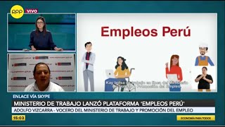 MTPE ‘Empleos Perú‘ ¿Qué es y cómo registrarme para postular [upl. by Shantee]