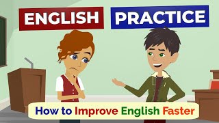 How to Improve English Speaking Skills  Daily Listening English Practice Conversation [upl. by Lyell]