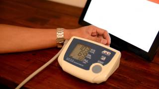 How to Use an ADC Automatic Blood Pressure Monitor [upl. by Odlanyer]