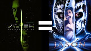 24 Reasons Alien Resurrection amp Jason X Are The Same Movie [upl. by Akinaj]