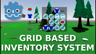 Godot Inventory System Equipment Slots [upl. by Anilra]