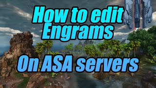 How increase Engram Points for Ark Ascended Nitrado or Dedicated [upl. by Earlene]