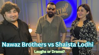 Yasir nawaz and danish nawaz going to Shaista lodhi show TTM talks that matters  fun chatting [upl. by Ahsinid]