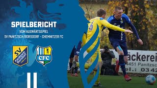 Chemnitzer FC  Spielbericht zum SachsenpokalAchtelfinale gegen den SV PanitzschBorsdorf [upl. by Dudley10]