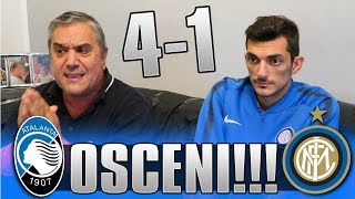 PazzescoATALANTA 41 INTER  LIVE REACTION GOL HD [upl. by Anaeel5]