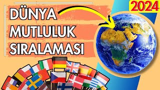 MEMNUNİYETE GÖRE ÜLKELER  istatistik mutluluk dünya [upl. by Gnilyam]