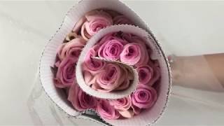 How to make flower arrangements and do it yourself roses bouquets [upl. by Haraf468]