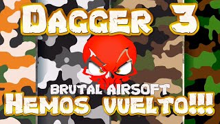 Dagger 3 Fullmetal 😎 Hemos vueltobrutalairsoftairsoft [upl. by Nodrog]