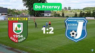 SKRÓT MECZU JEZIORAK IŁAWA VS ZNICZ BIAŁA PISKA [upl. by Karlie]