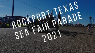 Rockport Texas Sea Fair Parade 2021 [upl. by Nahbois]