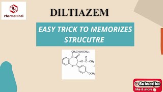 Diltiazemfunny trick to remember  Medicinal Chemistry  Calcium channel blocker [upl. by Aland]