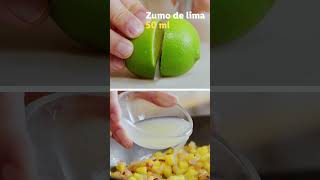 Receta de salmón con salsa de mango shorts [upl. by Adiraf88]