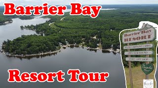 Barrier Bay Resort  Whiteshell Provincial Park  Travels with Bill [upl. by Hgieliak247]