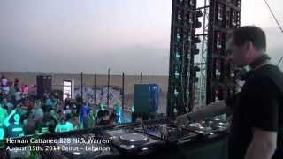 Nick Warren B2B Hernan Cattaneo  Beirut  Lebanon [upl. by Alsworth]