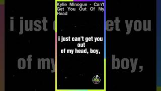 KYLIE MINOGUE  CANT GET YOU OUT OF MY HEAD  10HITBOXshorts [upl. by Beaufort]