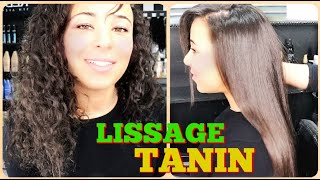 ➳TANINOPLASTIE 🌿 Résultat AVANT APRES  lissage au tanin  💣CRASH TEST ➕ avis🧐 TANINO THERAPY [upl. by Girhiny]