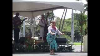 Kamakakēhau Fernandez  quotHiilawequot with Hula by Kaea Lyons [upl. by Leaffar]