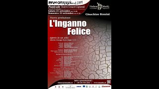 Parte I  Inganno felice  GRossini  Pan Opera Festival 2019  Archivio Teathronmusike [upl. by Ahseikal131]