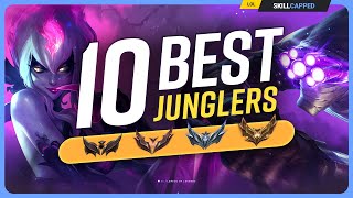 The 10 BEST Junglers to ESCAPE LOW ELO in Season 14  League of Legends [upl. by Yettie932]