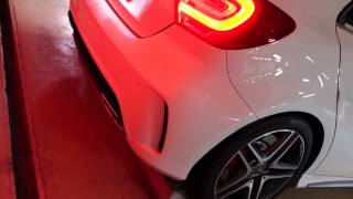 【Mercedes Benz A45 AMG】Stock Exhaust Sound [upl. by Assilrac700]