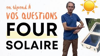 On répond à vos questions sur le four solaire  ☀️ [upl. by Clava]