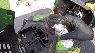 Lawnmower Maintenance Tips 1 Cleaning Your Intake amp Carburetor [upl. by Nylac]