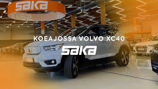 Volvo XC40 P8 – Anniina Pohjonen koeajaa – Saka [upl. by Norat389]