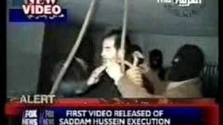 SADDAM HUSSEIN EXECUTION First Video Release [upl. by Ellerihs]