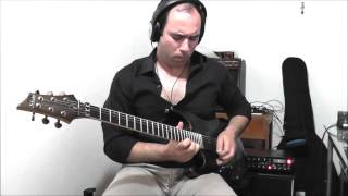 Andy Timmons  GONE  Guitar Cover  Schecter Banshee 6 FR Passive [upl. by Edobalo]